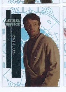 2015 Star Wars High Tek Galactic 92 Owen Lars pattern 4 SHORT PRINT SP - Picture 1 of 1