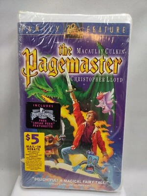 The Pagemaster (VHS, 1995, Clamshell) - Image 1 of 4