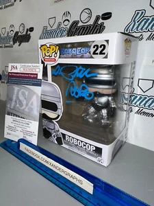 DR PETER WELLER ROBOCOP 22 BATMAN SIGNED AUTOGRAPHED FUNKO POP-JSA COA - Picture 1 of 10