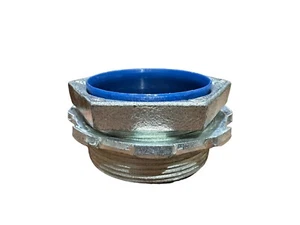 Thomas & Betts 146 Conduit Nipple & Nut 2" - Picture 1 of 2