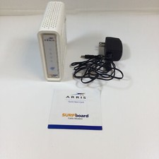 Arris Surfboard SB8200 White High Speed Intel Inside Docsis 3.1 Cable Modem Used
