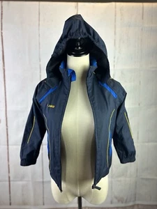 JAKO Blue Boys Rain Jacket Size 5-6 Years - Picture 1 of 6