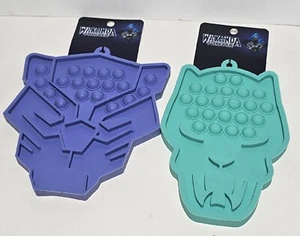 Disney Wakanda Forever Black Panther Marvel Silikon Untersetzer Popits ADHS 2er Set - Bild 1 von 4