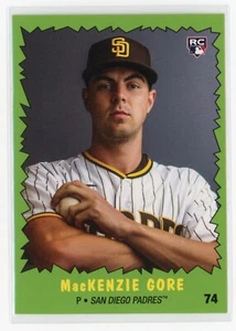 MacKenzie Gore Rookie RC 2022 Topps Throwback Thursday TBT PR: 2175 *Back Corner - Imagen 1 de 4