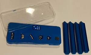 Monopoly Empire 2014 Replacement  Parts Hasbro Silver Tokens Dice Towers - Picture 1 of 5