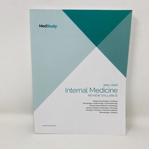 2022-2023 MedStudy Internal Medicine Review Syllabus