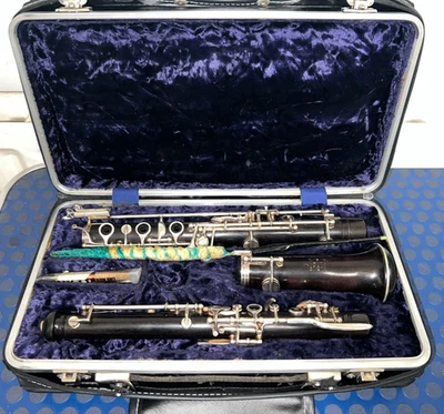 Howarth B Oboe - Estuche Rígido de Cuero - Gran Instrumento Vintage con Accesorios - Imagen 1 de 4