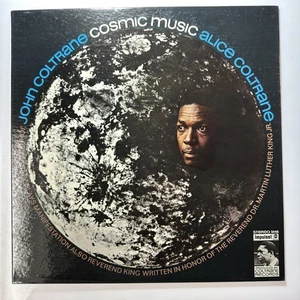 Cosmic Music Record Vinyl John Coltrane Impulse AS 9148 1969 Reissue Repress - Picture 1 of 5