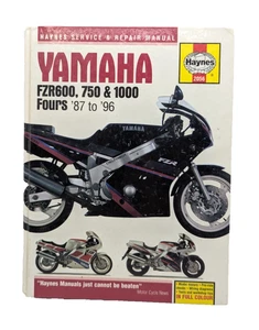 Haynes 1 85960 370 X, 2056 Yamaha FZR600 750 1000 Fours '87 to '96 Used - Picture 1 of 8