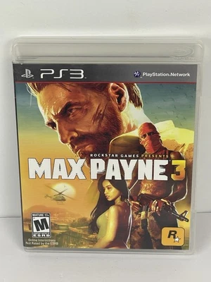Max Payne 3 Sony Playstation 3 PS3 Completo En Caja Con Manual En Caja Foto 1 de 4