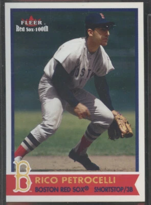 2001 Fleer Red Sox #8 Rico Petrocelli Boston Red Sox - Image 1 of 2