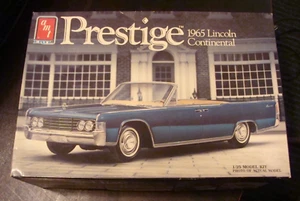 Vintage AMT Ertl Prestige 1965 Lincoln Continental Modellbausatz #6504 Teile Neu in OVP - Bild 1 von 10