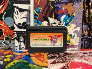 SD Gundam Gaiden Knight Story 3 Nintendo Famicom NES JPN autentico testato funzionante - Foto 1 di 2