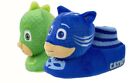PJ Masks Gekko & Catboy Toddlers Boys 3D Sock Top Slippers Size Small (5-6)