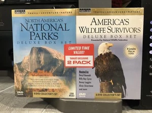 Topics National Parks & America’s Wildlife Survivors DVD Combo Set NEW - Picture 1 of 2