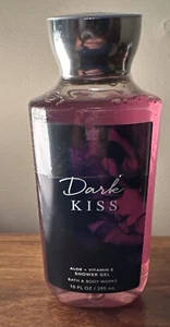 “DARK KISS” SHOWER Gel 10 OZ ALOE+ VITAMIN E. BATH & BODY WORKS New - Picture 1 of 2