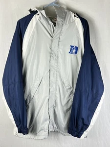 Chaqueta De Colección Roble Rojo Duke Blue Devils Azul Para Hombre Grande Deletreada en la Espalda Usada en Excelente Condición - Imagen 1 de 14