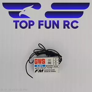 GWS R-4PII 4 Channel Pico Type Receiver - Picture 1 of 1