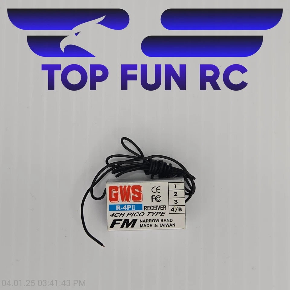 GWS R-4PII 4 Channel Pico Type Receiver - Image 1 of 1