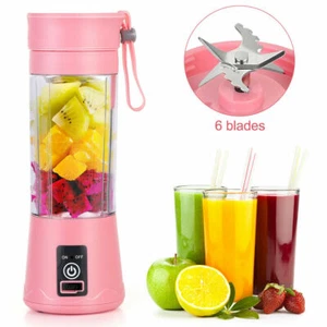 Portable Household Electric Juicer Mini Juicer Cup Small Rechargeable USB - Picture 1 of 1