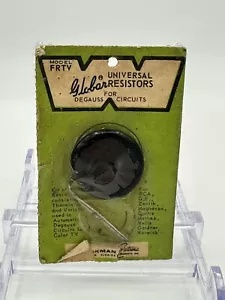 Globar Universal Resistor Model FRTV For Degauss Circuits New Original Packaging - Picture 1 of 2