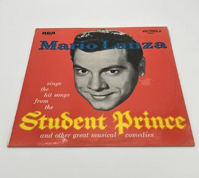 Mario Lanza Mario Lanza Sings The Hit Songs From The Student Prince LP Record - Image 1 of 4