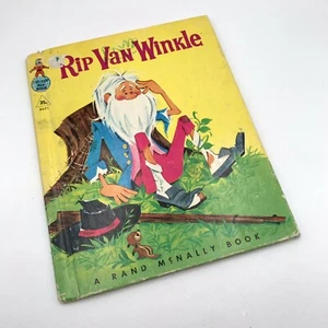 Rand McNally Tip Top Elf Book Rip Van Winkle Fair Condition Craft Vintage 1961 - Picture 1 of 12