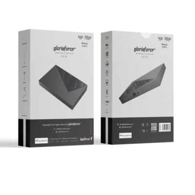 Gloriaforce RTX Quattro UHD IPTV Player Android 11, H.265, 4GB RAM & 32GB Flash - Bild 1 von 4