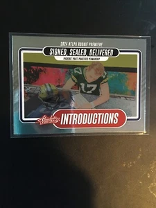 2024 PANINI ABSOLUTE INTRODUCTIONS I-MPT MICHAEL PRATT PACKERS SIGNED, SEALED - Picture 1 of 2