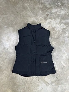 Canada Goose Vest Jacket Womens Medium Black Freestyle Shell Down Puffer - Picture 1 of 11
