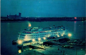 Postcard St Louis Missouri S.S. Admiral Foot Of Washington Ave. Vintage UNP - Picture 1 of 2