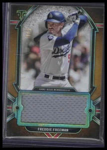 Freddie Freeman Game Used Relic 2024 Topps Triple Threads 1/9 - Picture 1 of 2