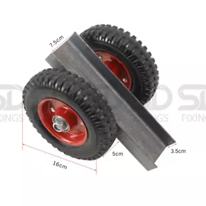 Heavy-Duty 300kg Capacity Panel Dolly Trolley Wheel Barrow Plywood, Plasterboard - Picture 1 of 5