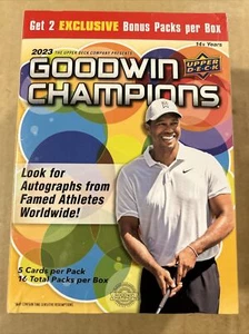 2023 Upper Deck Goodwin Champions Box Brand New Factory Sealed - Foto 1 di 7