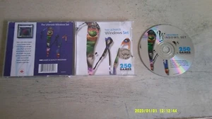 THE ULTIMATE WINDOWS SET - 1995 JEWEL CASE PC SAMMLUNG MIT 250 SPIELEN + SOFTWARE - Bild 1 von 3
