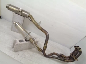 HONDA CBR600RR PC37 late 05-06 MORIWAKI GP Style 2-pipe Full Exhaust Muffler - Bild 1 von 10