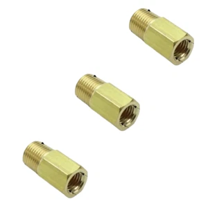 1/8" NPT Male x 1/16" NPT Female Brass Fitting Adapter Reducer 3Pcs - Picture 1 of 2