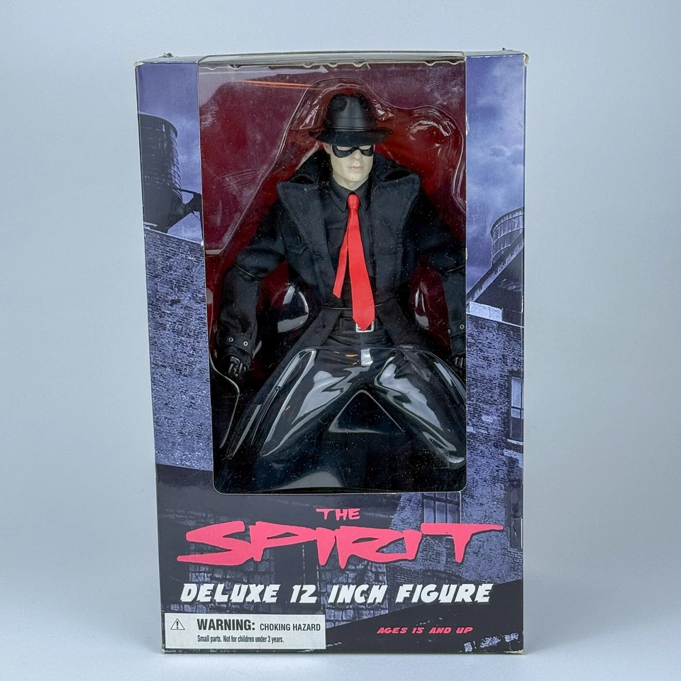 Boneco Mezco Toyz 2009 The Spirit Movie Deluxe 12" lacrado no pacote - Imagem 1 de 4