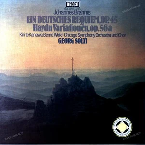 Brahms / Chicago Symphony Orchestra & Chorus - Ein Deutsches Requiem 2LP ' - Picture 1 of 1