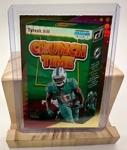 Tarjeta de fútbol americano Tyreek Hill Crunch Time CT-14 SSP Panini 2023-24 Donruss - Imagen 1 de 6