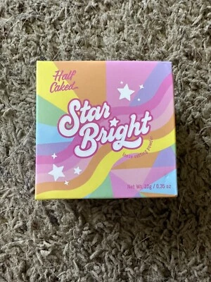 half caked star bright setting powder in translucent 2.0 new in box full size - Image 1 of 4