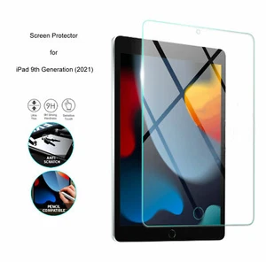 PET Ultra Clear/Tempered Glass Screen Protector For Apple 9th Gen A2602 A2604 - Picture 1 of 3
