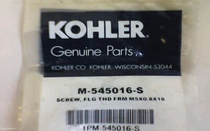 Kohler M-545016-S Vite ZIP (Supersed-25 086 398) ORIGINALE (9E3B) - Foto 1 di 3