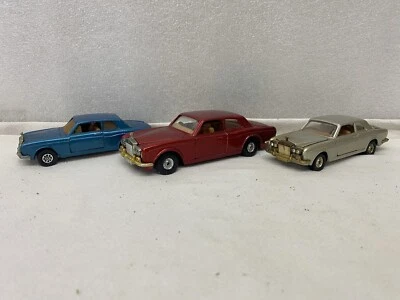 Corgi 1970’s Rolls Royce Lot of 3 - 1x Corniche + 2x Whizzwheels Silver Shadow - Image 1 of 4