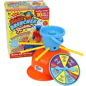 Dare Drencher Roulette Hat Water Challenge Fun Family Game Indoor Outdoor Garden - Picture 1 of 3