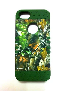 HYBRID i SHIELD/ROCKER SERIES FOR iPHONE 5 CAMOUFLAGE COVERS OF DOUBLE LAYER NEW - Picture 1 of 12