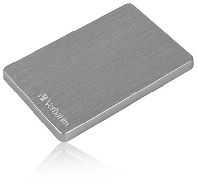 Verbatim Store 'n' Go Alu Slim Portable 1 TB externe Festplatte 2.5"  Grau - Bild 1 von 4