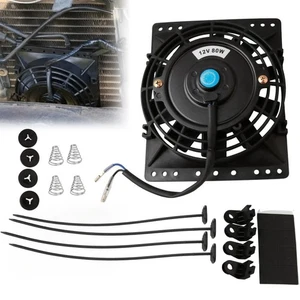 6'' 12V 80W KFZ Lüfter Kühlerlüfter Kühlerventilatoren Motorkühlung Radiator Fan - Bild 1 von 7