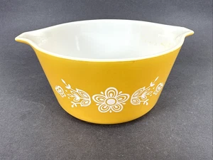 CAZUELA VINTAGE ORO MARIPOSA 1 QT PYREX #473 - Sin tapa - Imagen 1 de 9