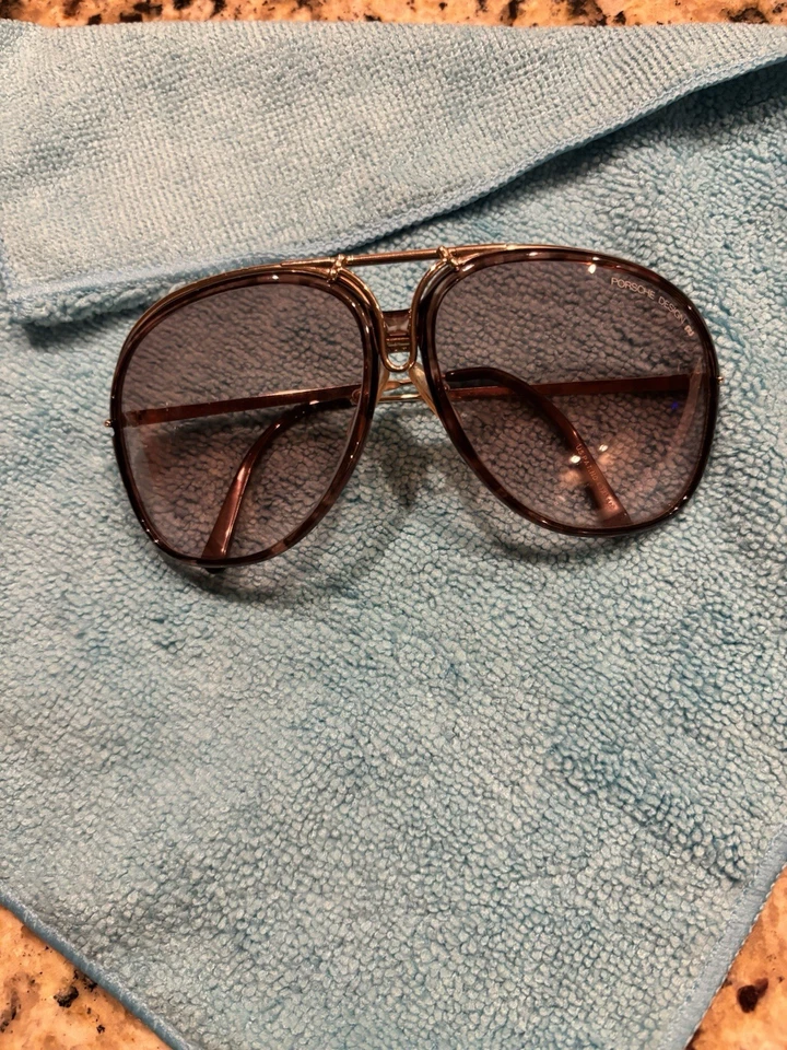 sunglasses PORSCHE DESIGN 5621 oversized eyeglasses 1980s vintage Flight Style - Image 1 of 4